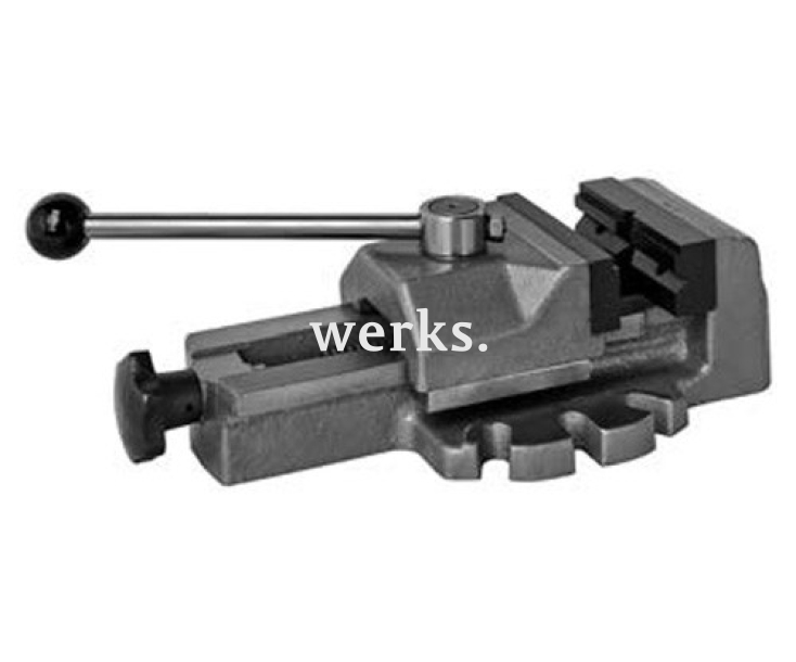 Машинные тиски эксцентриковые сверлильные 6542-80 Bison 326542040600