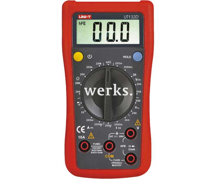 Мультиметр цифровой наладонный UNI-T UT132D