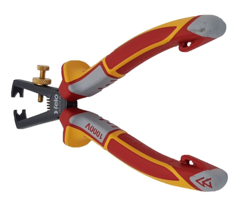 Плоскогубцы VDE для снятия изоляции Felo 160 мм 58301640
