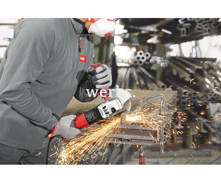 Угловая шлифовальная машина 1400 Вт 125 мм L 3406 VRG Flex 406503 с регулировкой оборотов