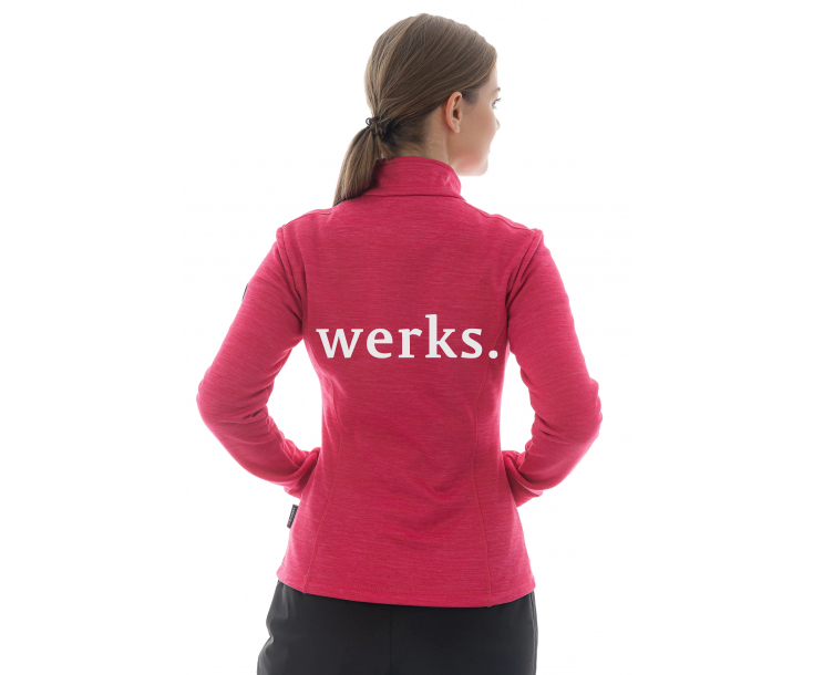 Женская толстовка флисовая Brodeks KS244 cation розовый (XXL)