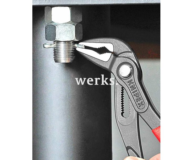 KNIPEX Cobra ES сантехнические клещи, особо тонкие KN-8751250SB в блистере