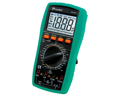 Мультиметр цифровой полноф-циональный ProsKit MT-5211