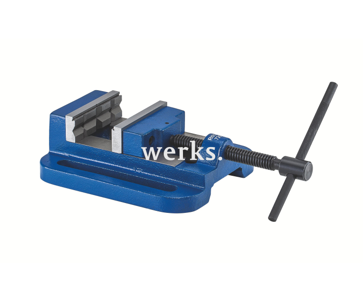 Тиски для сверлильного станка BSH, размер 7, ширина губок 140, прочная конструкция. Röhm 007207