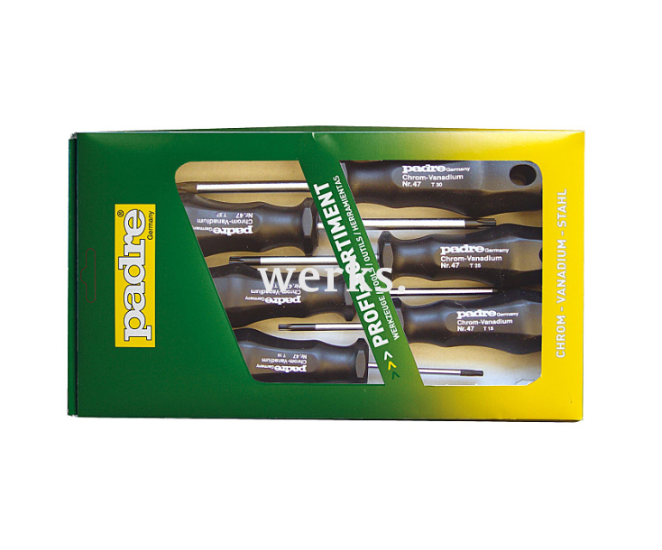 Отвёртка TORXET 6 шт. BLACK 68 Padre 6800000