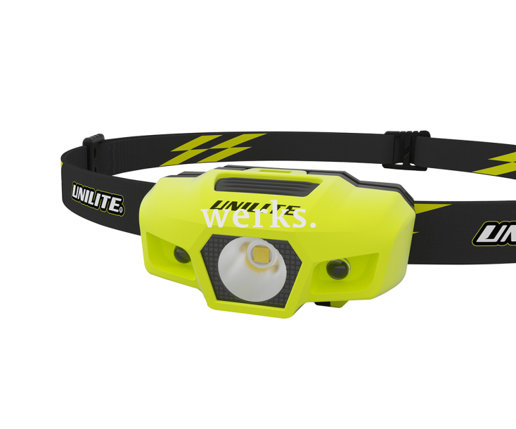 Фонарь налобный спортивный UNILITE SPORT-H1 желтый