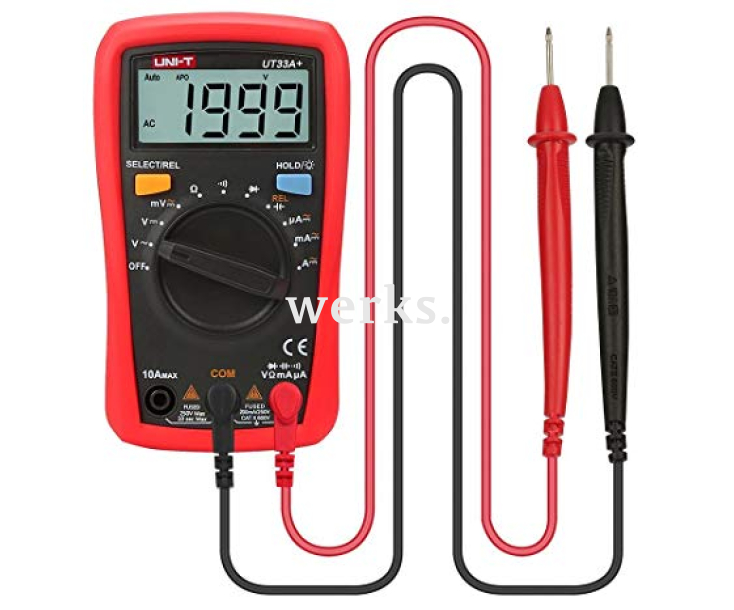 Мультиметр цифровой наладонный UNI-T UT33A+