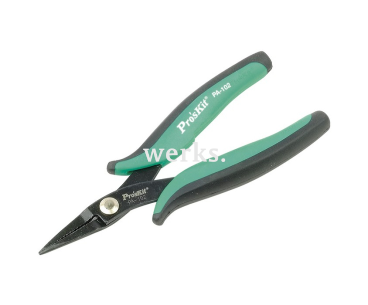 Длинногубцы прецизионные ProsKit PA-102
