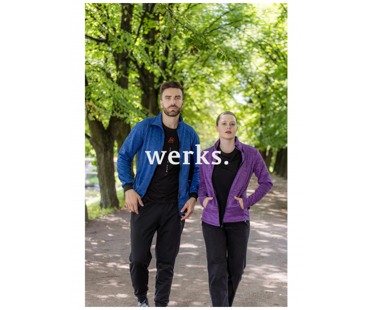 Женская толстовка флисовая Brodeks KS244 cation фиолетовый (XS)