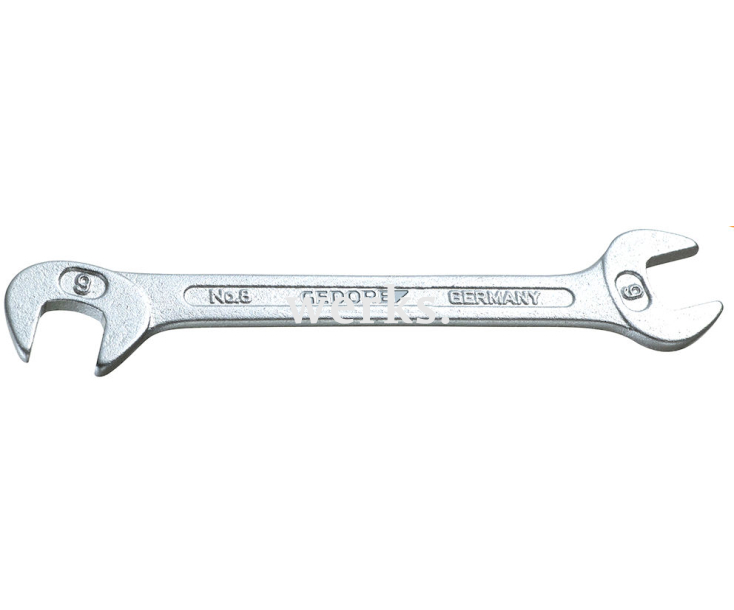 Ключ гаечный двусторонний малый 8 12 рожковый 12 мм Gedore 6095010