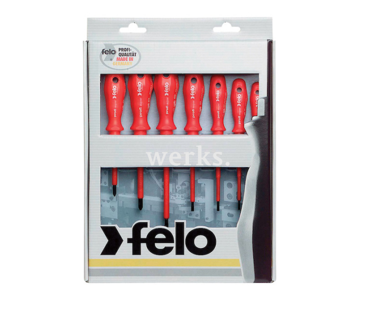 Набор диэлектрических  отверток Felo Super profi SL PH 7 предметов 61397397