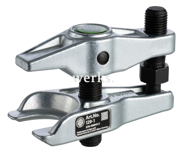 Съёмник шаровых шарниров рычажный KUKKO 129-1