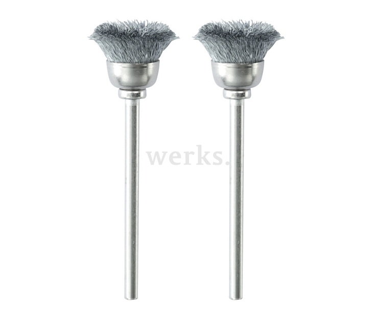 Щетки чашечные из нерж. стали Ø13 мм Proxxon 28957 2 шт.