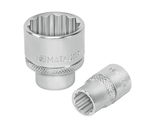 Торцевая головка 12-гранная 30 мм 1/2" Matador 40751300