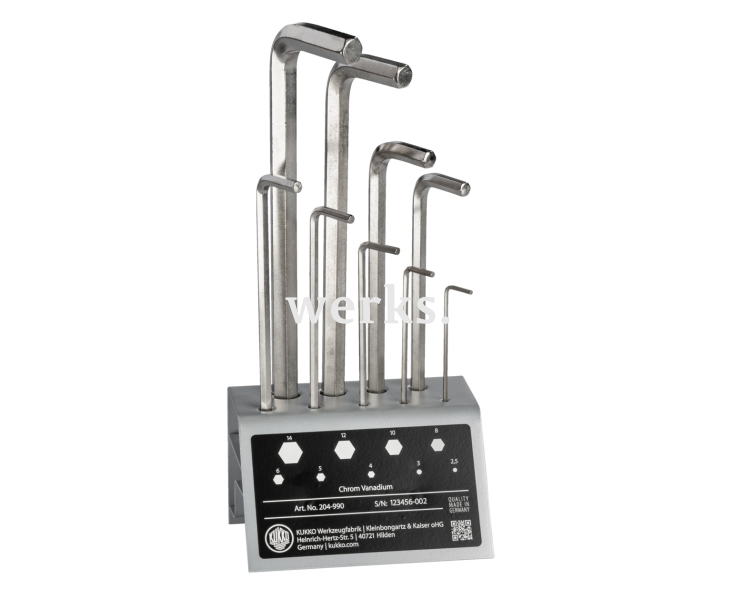 Стенды для мест торговли и мастерских ISO 2936, длинные KUKKO 204-909