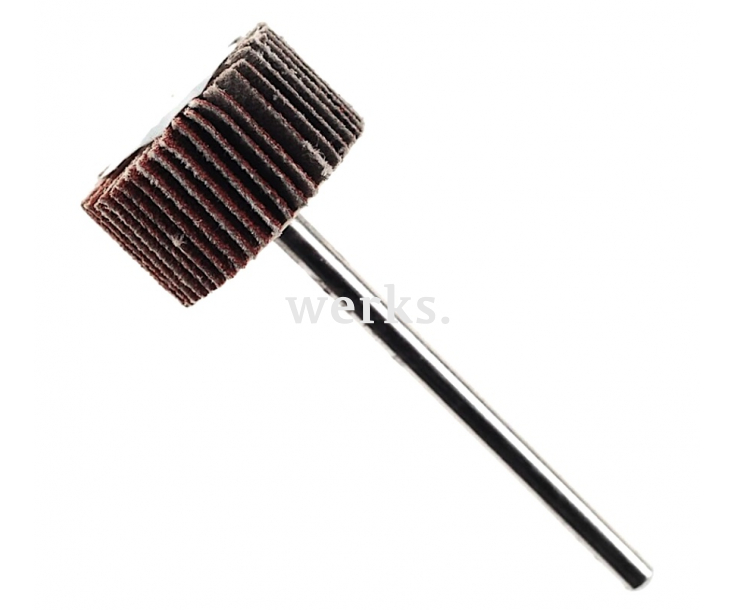 Круг ламельный корундовый Ø 20 мм K120 с держателем Proxxon 28984