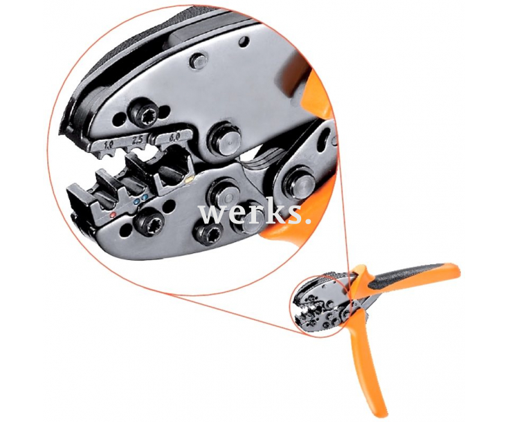 Клещи зажимные для опрессовки CTI 6 Weidmüller 9006120000