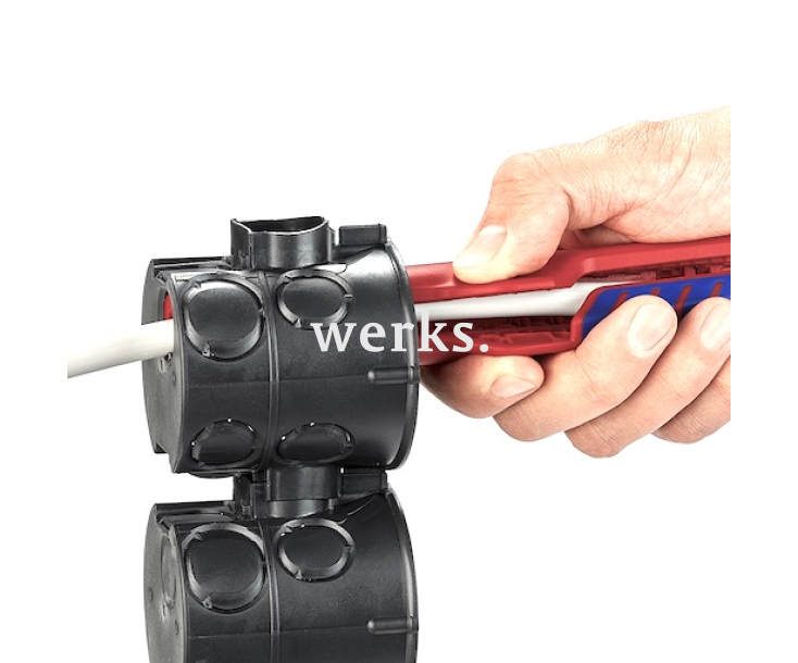 Инструмент для глубокой зачистки кабеля в труднодоступных местах Knipex KN-1680175SB