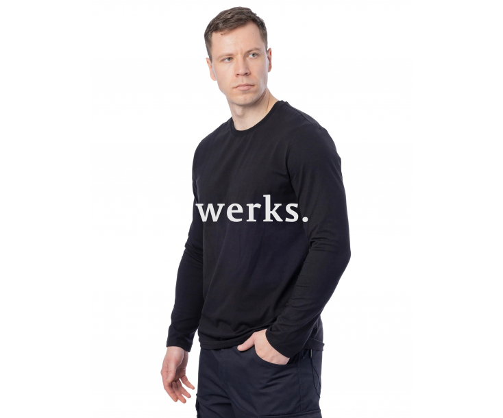 Лонгслив Brodeks KS731 черный (XL)