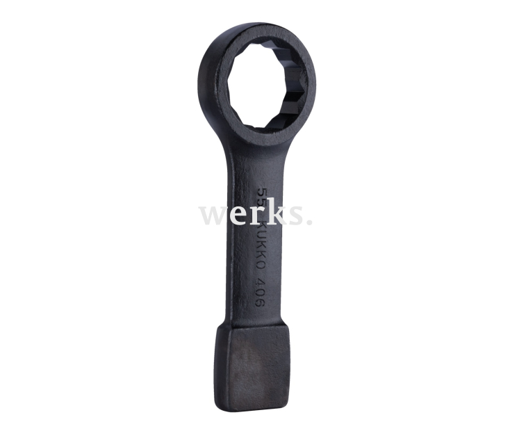 Ударный накидной гаечный ключ (DIN 7444) KUKKO 406-55