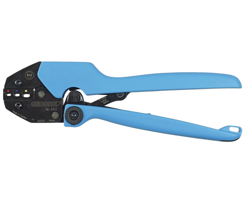 Щипцы обжимные трещоточные прецизионные для изолированных клемм Gedore 1830767