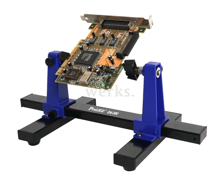 Держатель плат с регулировкой ProsKit SN-390
