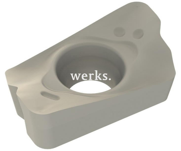 Твердосплавная фрезерная вставка XDKT 070308ER-F40 CTC5235 Ceratizit CT11583850