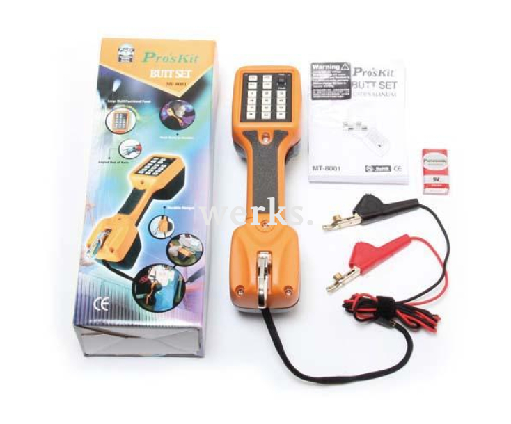 Тестер телефонный ProsKit MT-8001