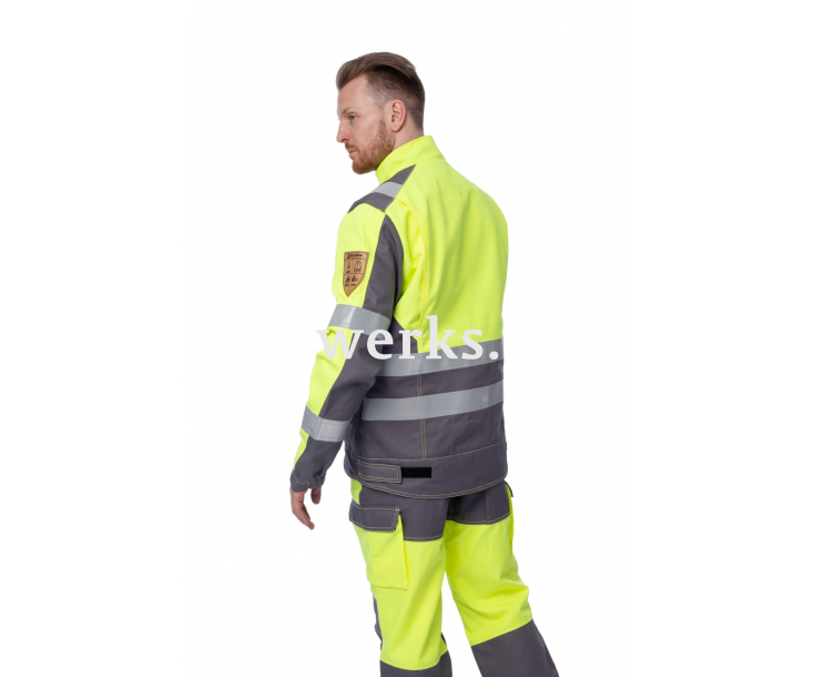 Мультизащитная куртка Brodeks MS28-61 желтый/серый (XXXXL)