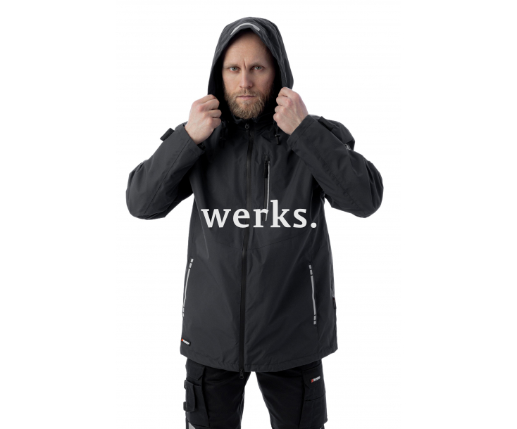 Летняя куртка-парка Brodeks KS213 черный (L)