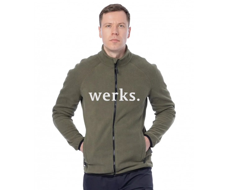 Толстовка флисовая Brodeks KS211 хаки (L)