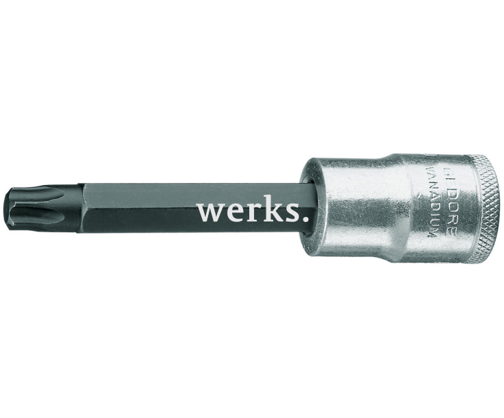 Головка торцевая с отверточной вставкой 1/2