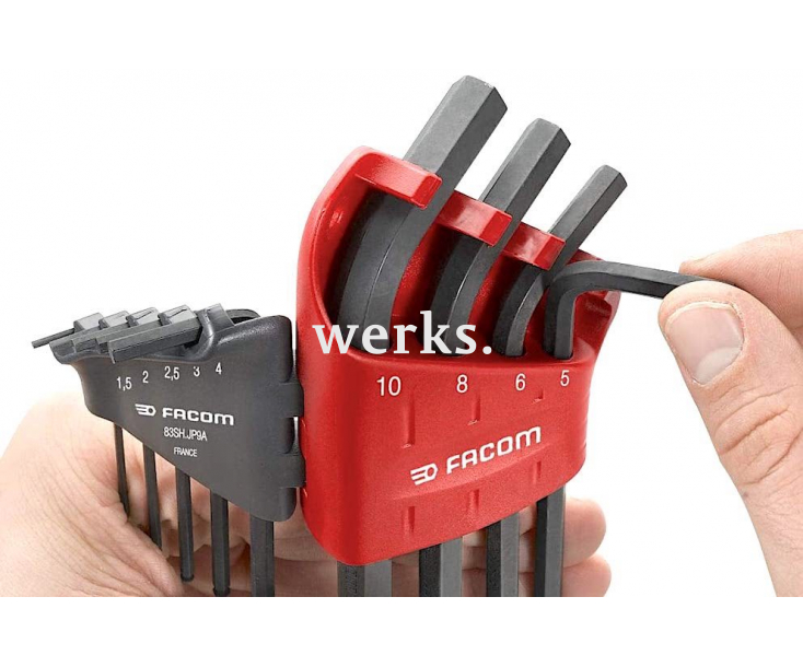 Набор штифтовых ключей HEX Facom 83H.JP9A 9 пр.