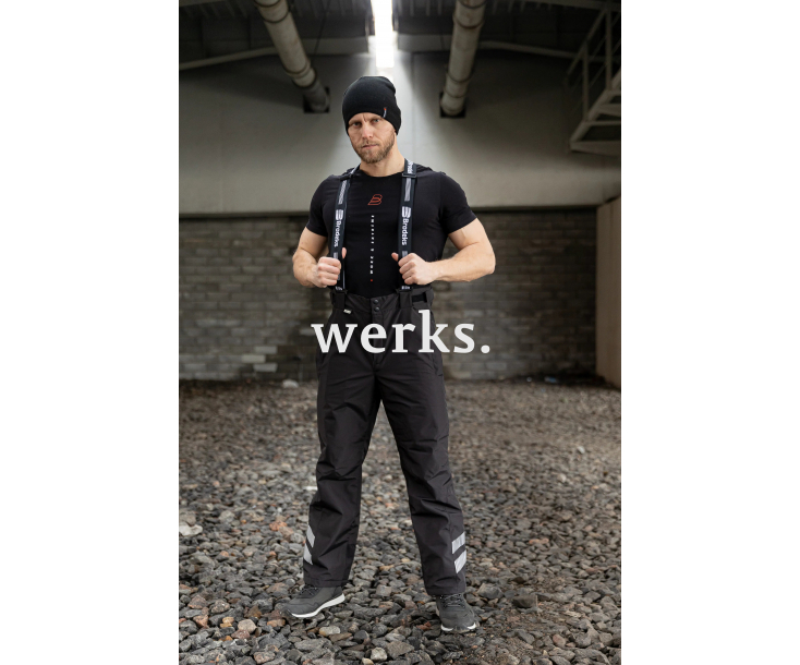 Зимние брюки Brodeks KW306 черный (62)