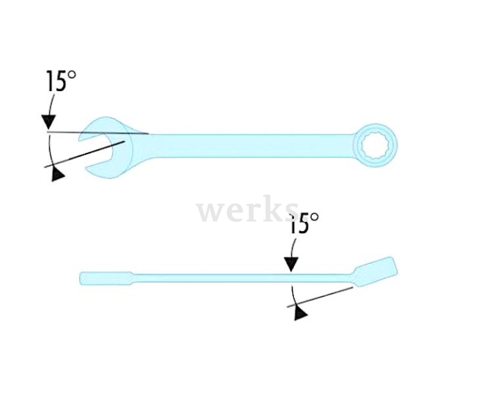 Ключ гаечный комбинированный длинный 41 мм Facom 40.41LA