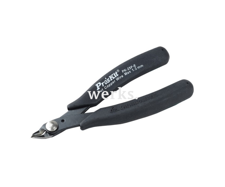 Миникусачки прецизионные антистатич. ProsKit 1PK-25P-CE изогнутые