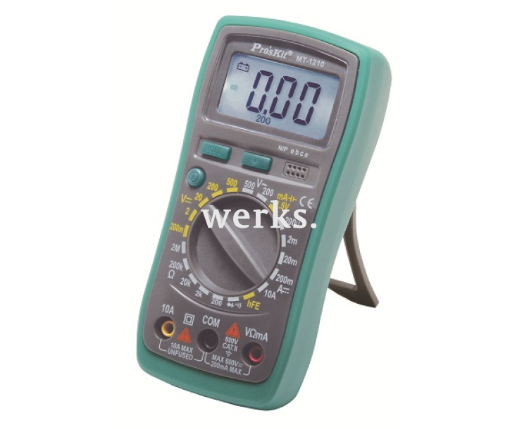 Мультиметр цифровой компактный ProsKit MT-1210