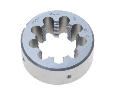 Плашка М52х3,0 HSS DIN EN 22568 6g 90х22мм Bucovice Tools 240521