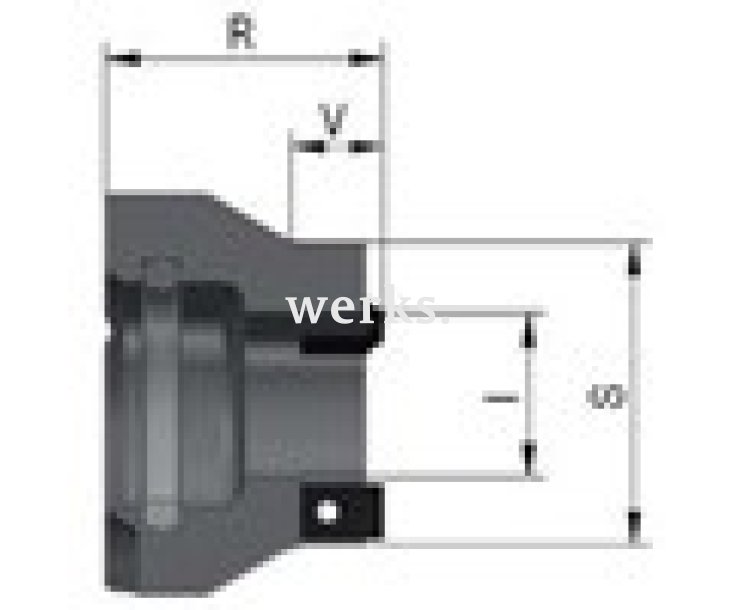 Приводной диск COE SPK 40HRLS Röhm 1209010