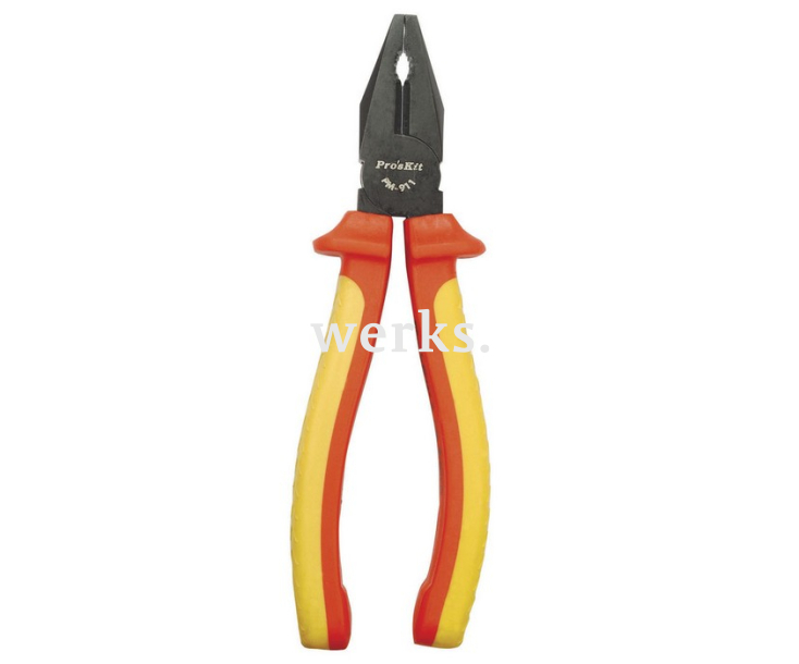 Пассатижи диэлектрические усиленные  ProsKit PM-911