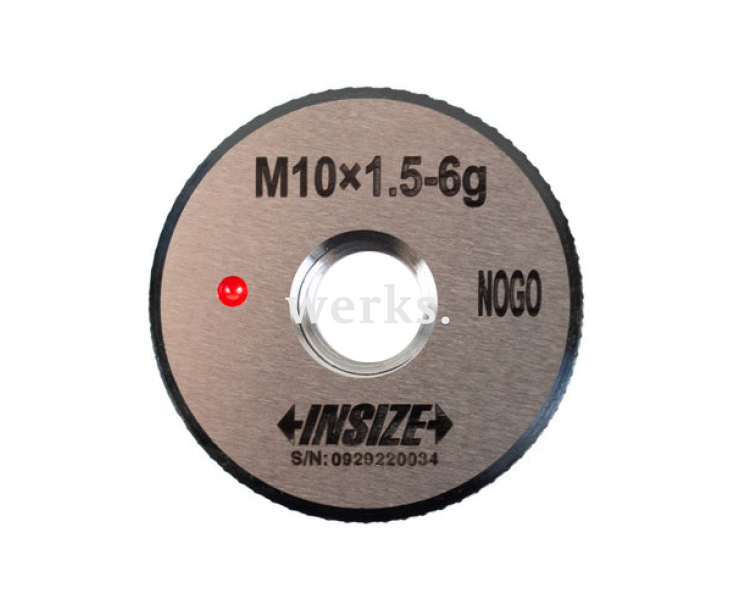 Калибр-кольцо резьбовое Insize 4120-10N