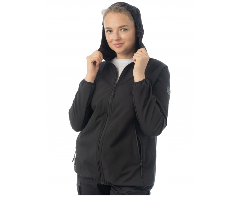 Женская куртка софтшелл Brodeks KS248 черный(L) (L)
