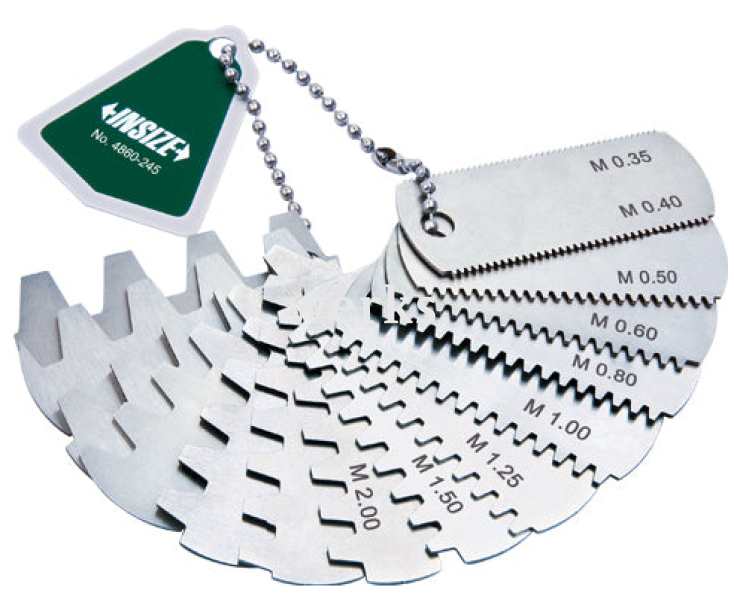 Шаблон шага зубчатых колес Insize 4860-245