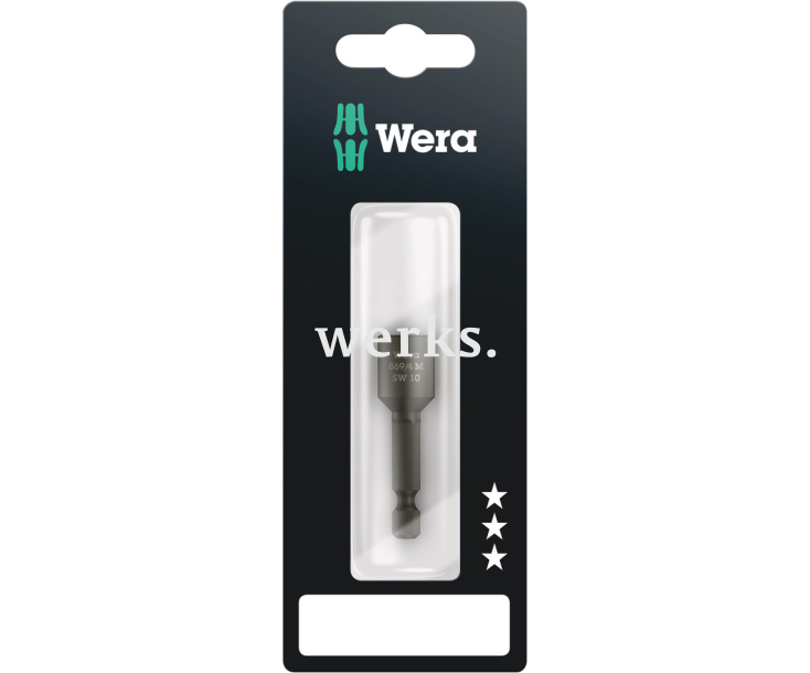 Вставка торцовых ключей Wera 869/4 M SB WE-073506 11.0 х 50 магнитная