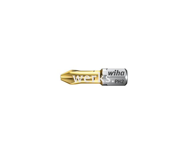 Бита Wiha TiN Torsion Phillips 7011 TiN 04655 PH2