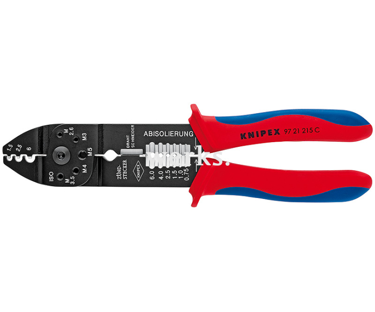 Клещи зажимные для опрессовки Knipex KN-9721215C