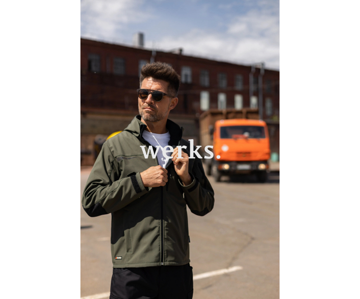 Куртка софтшелл Brodeks KS207 хаки (L)