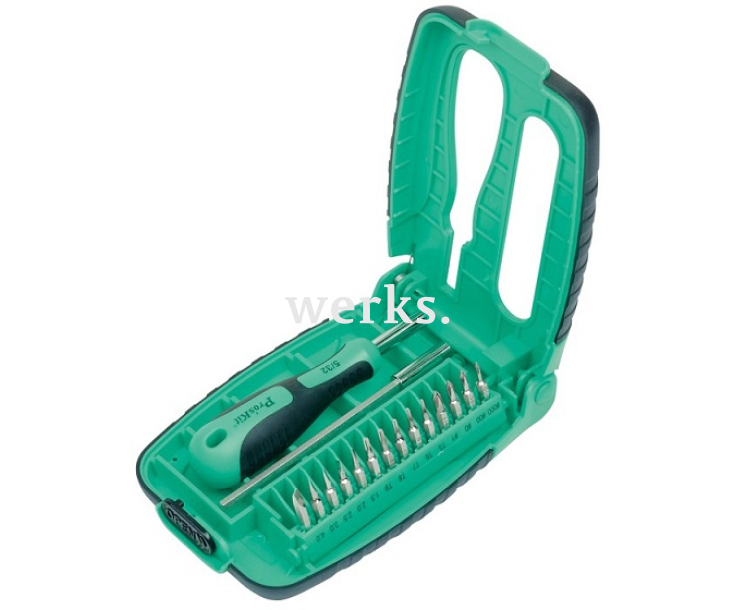 Отвертка ProsKit SD-9804 с набором прециз. бит