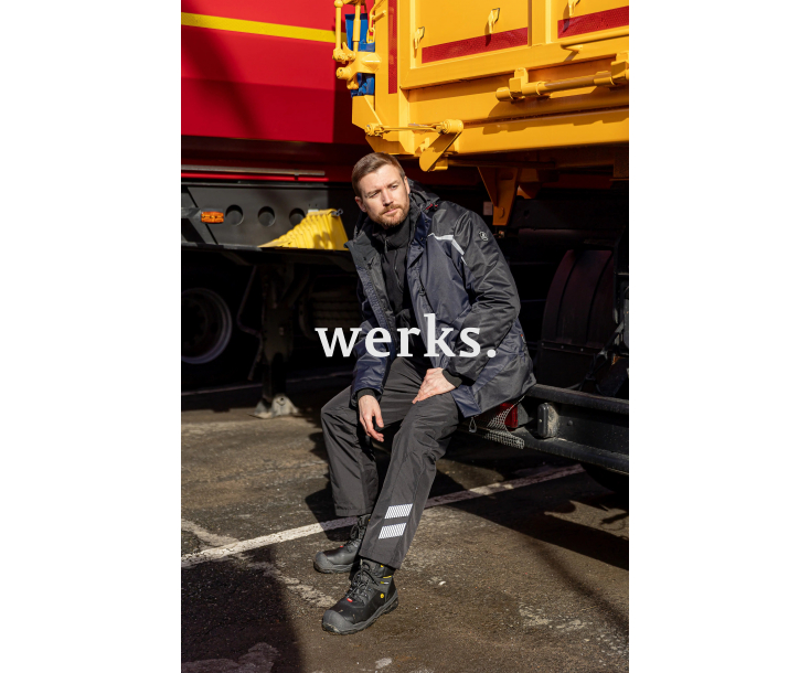 Зимняя куртка Brodeks KW231 синий/черный (L)