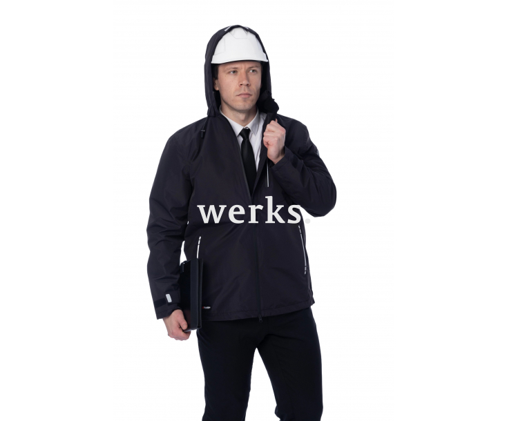 Летняя куртка-парка Brodeks KS213 черный (XXXL)